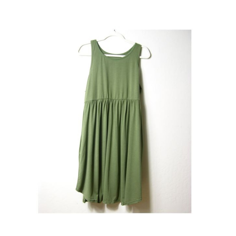 LAST ONE! Cotton Summer Dress with Pockets - Picture 5 of 8